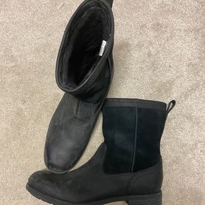 Men’s UGG leather and suede boots